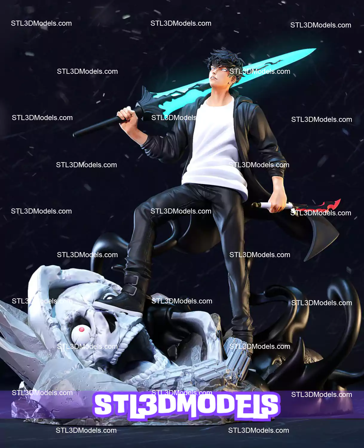 Sung Jin Woo STL 3D Model