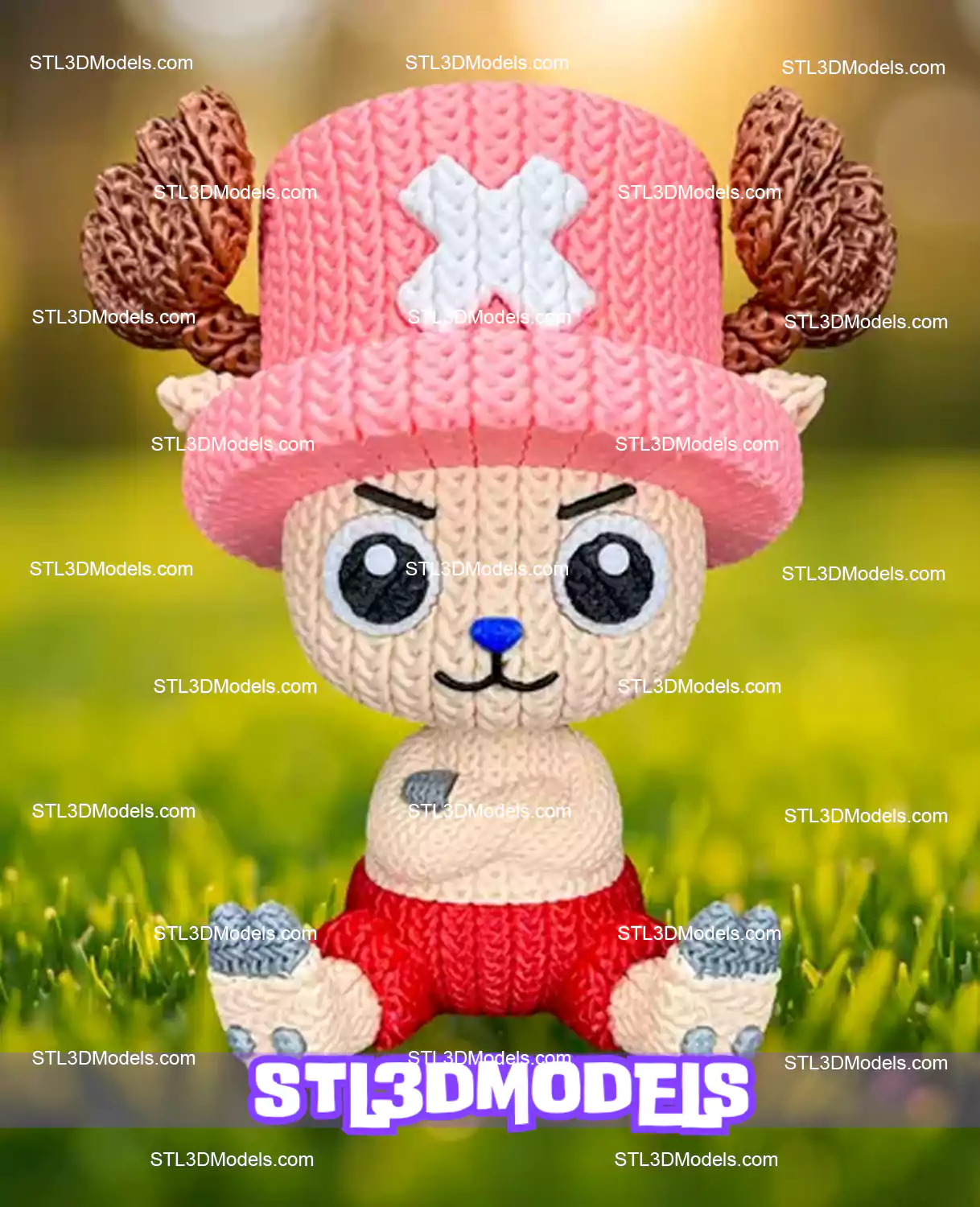 Chopper Knitted STL 3D Model
