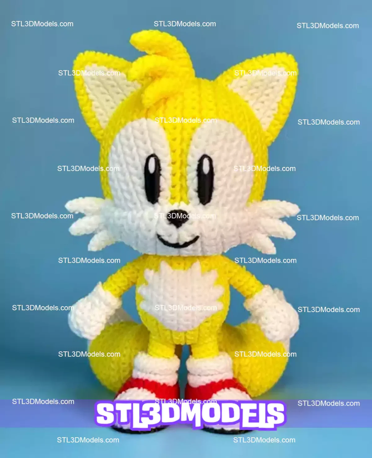 Knitted Tails STL & 3MF 3D Model