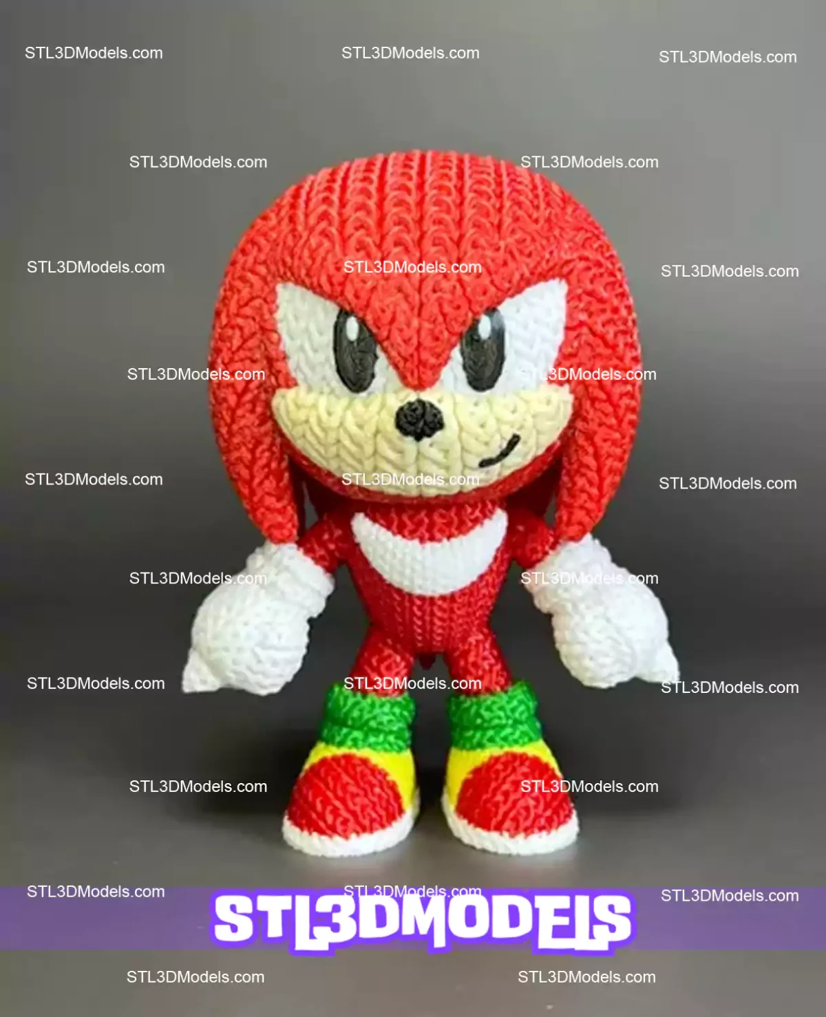 Knitted Knuckles STL & 3MF 3D Model