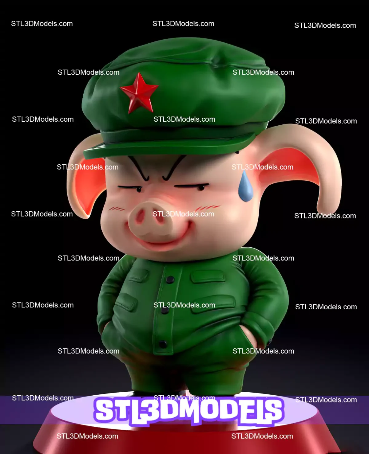 Oolong Green Suit STL 3D Model