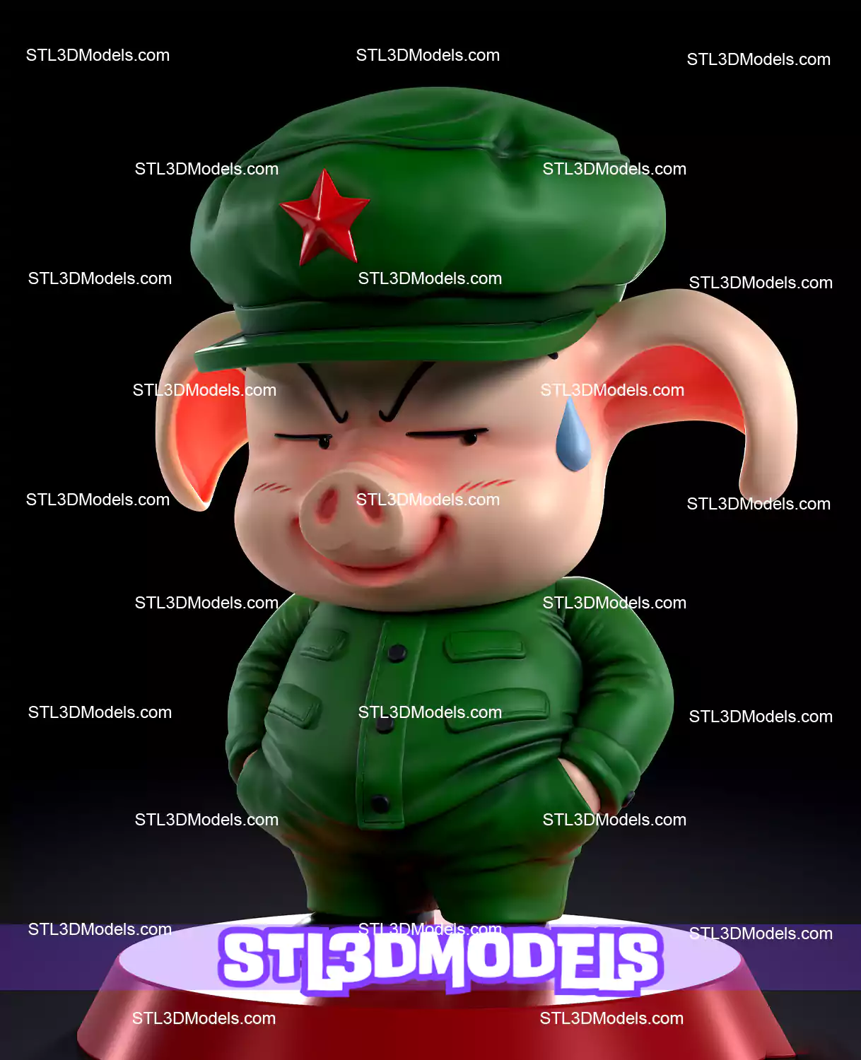 Oolong Green Suit STL 3D Model