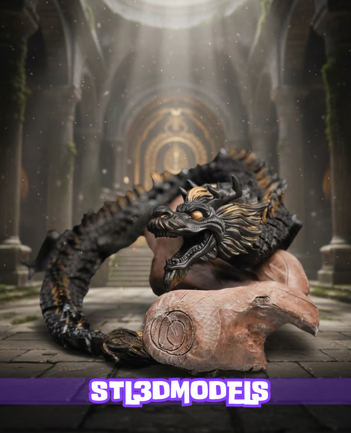 70 Flexi Dragon STL & 3MF 3D Model Pack 70 Flexi Dragon STL & 3MF 3D Model Pack