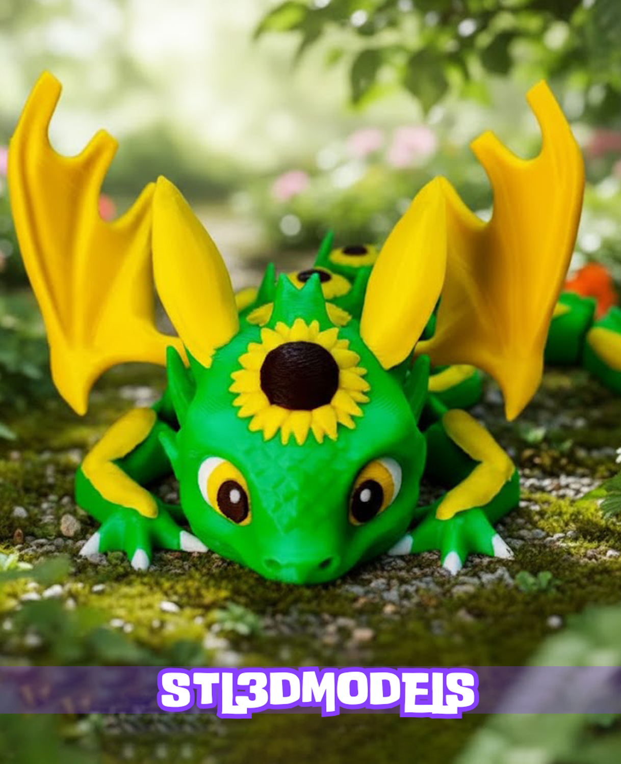 70 Flexi Dragon STL & 3MF 3D Model Pack 70 Flexi Dragon STL & 3MF 3D Model Pack