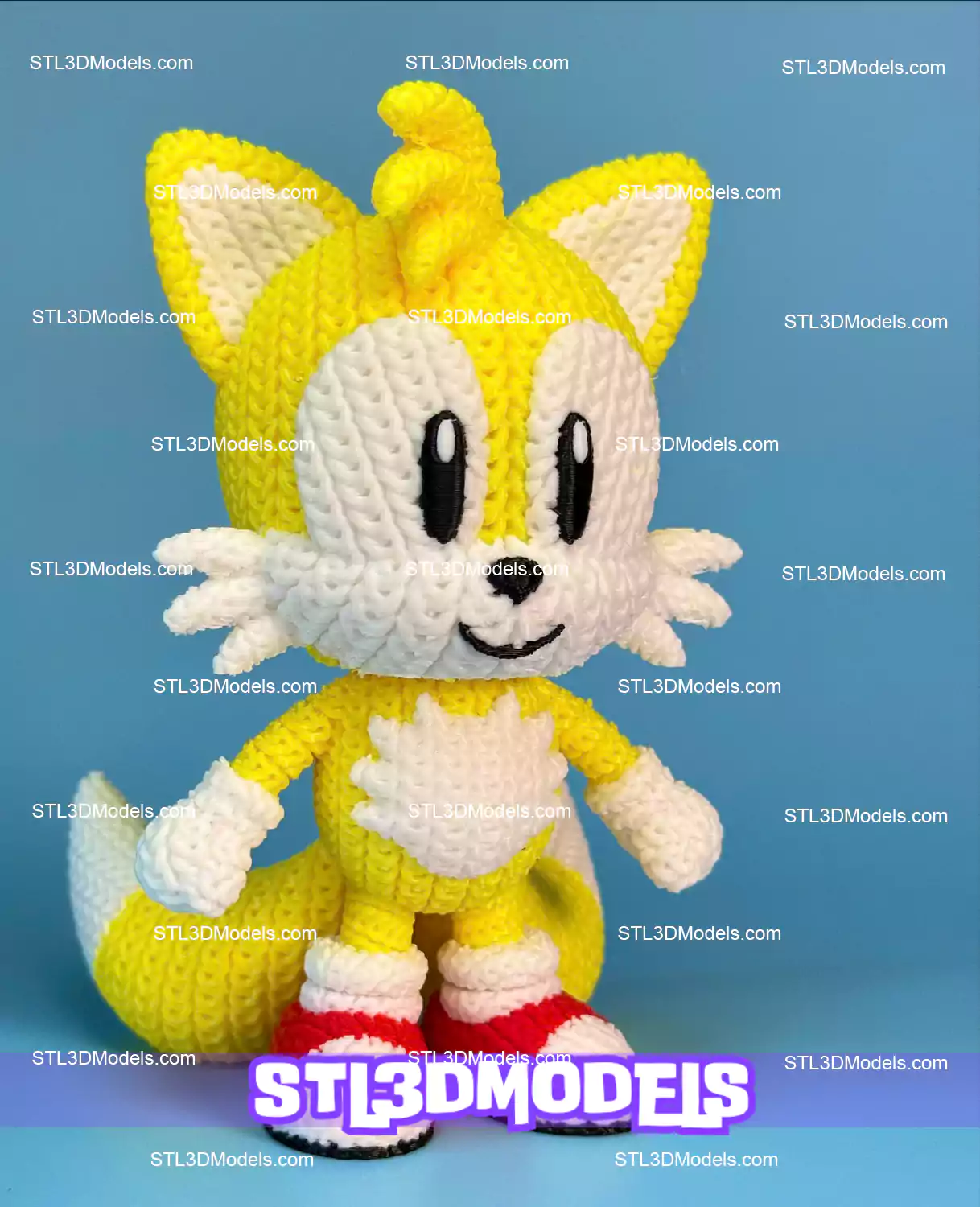 Knitted Tails STL & 3MF 3D Model Knitted Tails STL & 3MF 3D Model