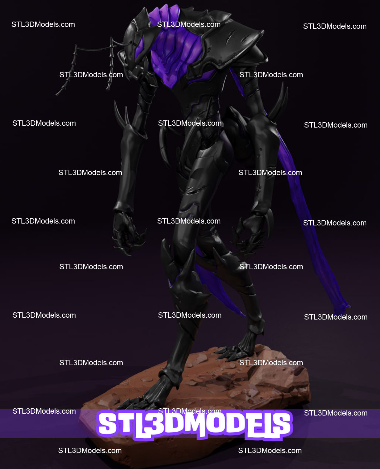 2Beru Solo Leveling STL 3D Model Beru Solo Leveling STL 3D Model