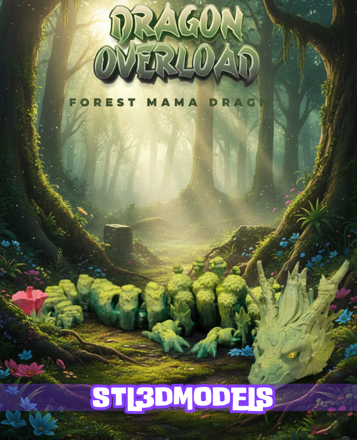 70 Flexi Dragon STL & 3MF 3D Model Pack 70 Flexi Dragon STL & 3MF 3D Model Pack