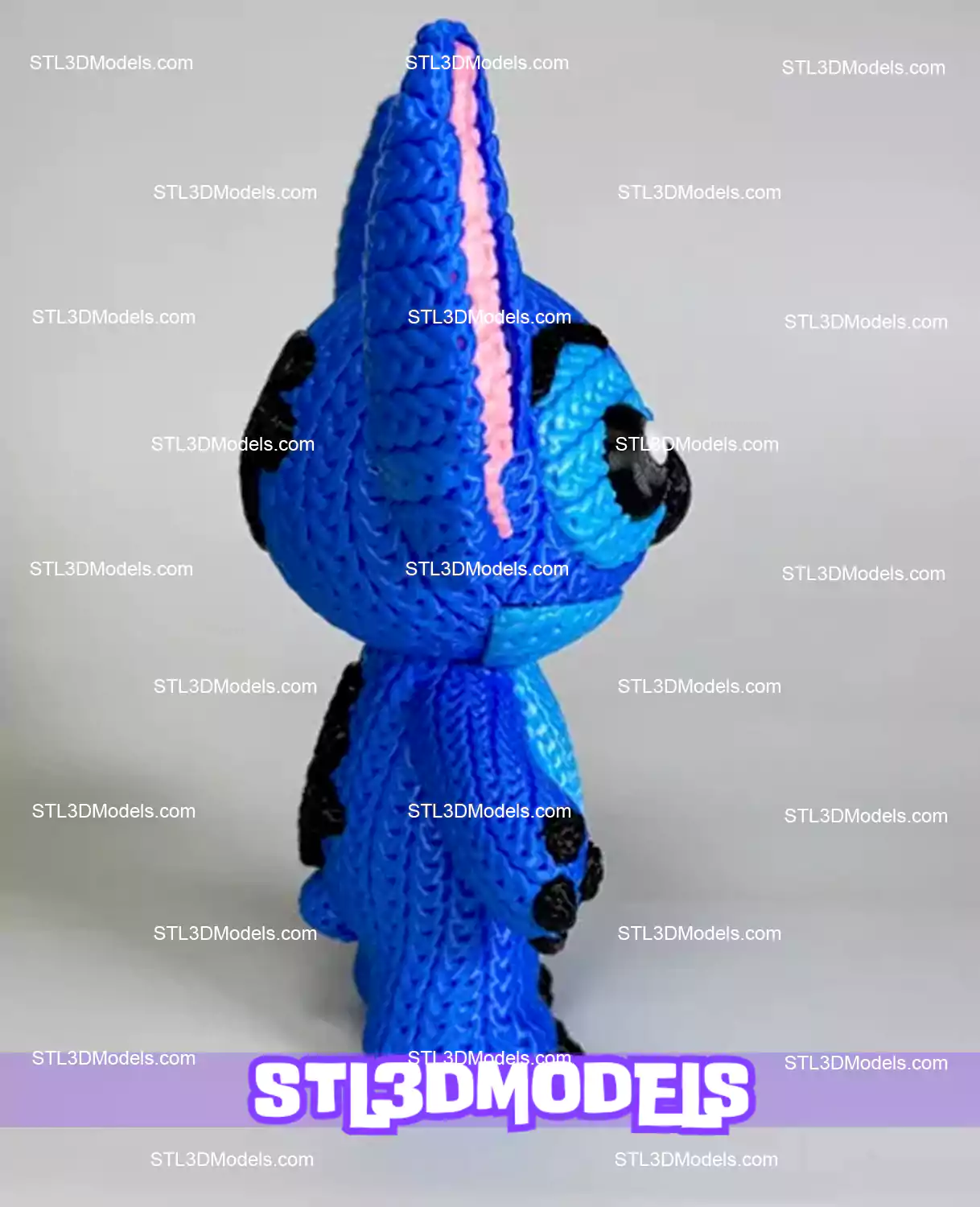 Stitch Crochet & Knitted STL & 3MF 3D Model