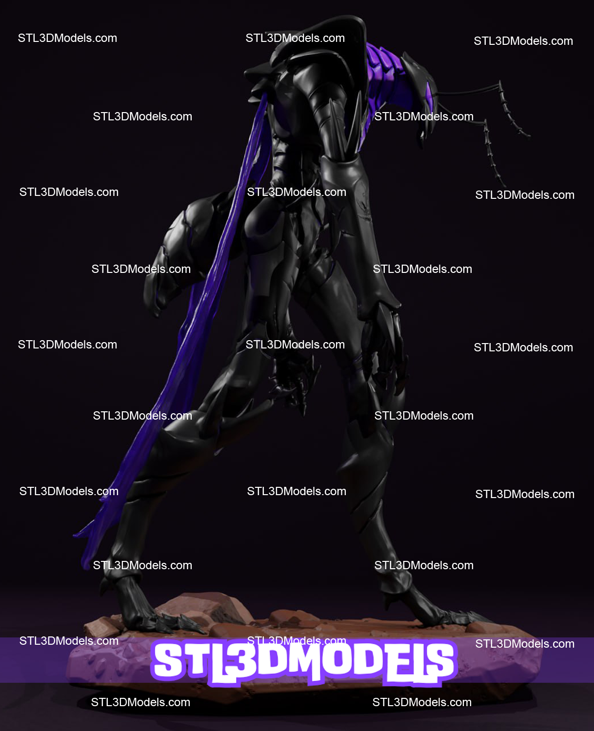 4Beru Solo Leveling STL 3D Model Beru Solo Leveling STL 3D Model