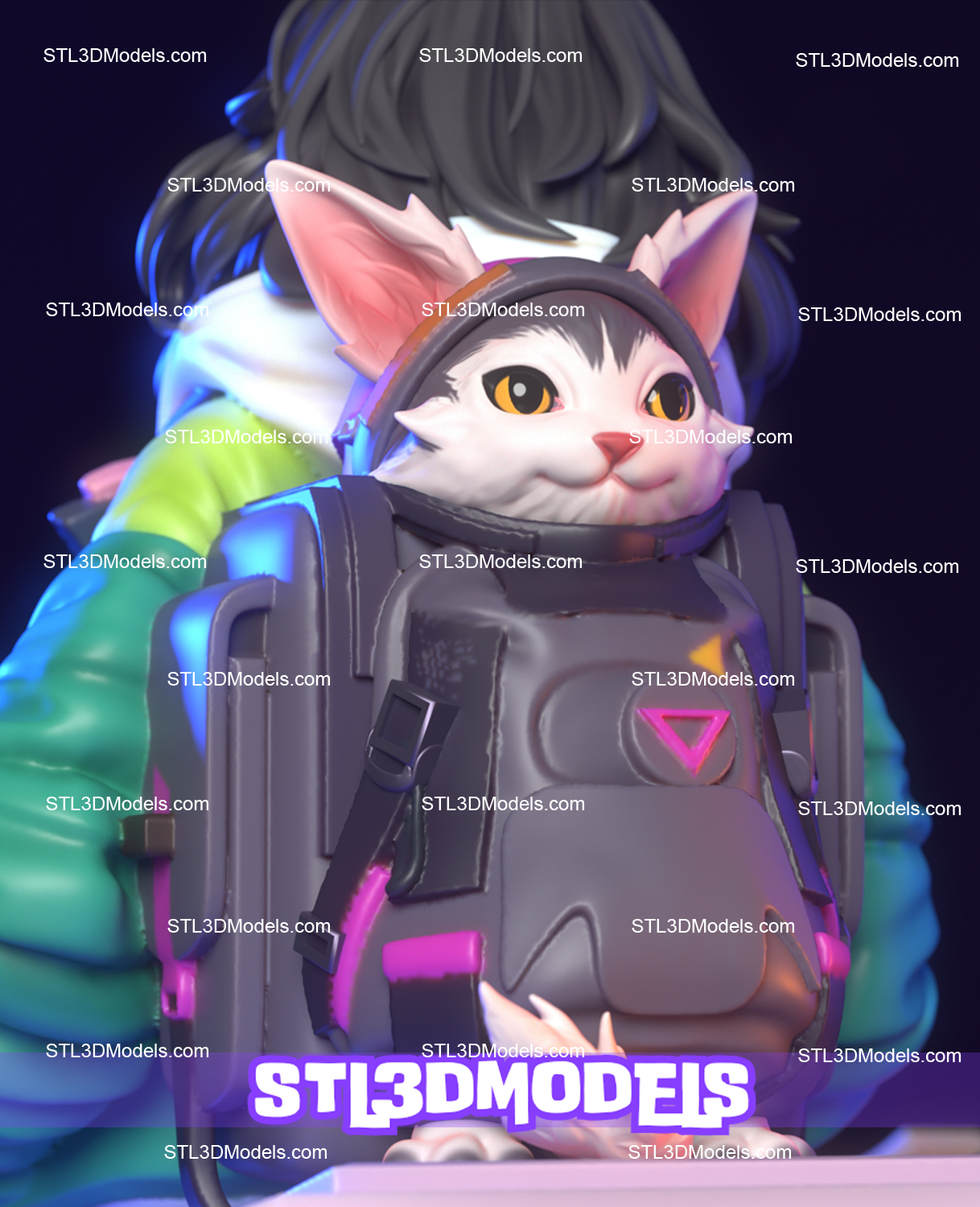 Yanahri Cyberpunk 2077 STL 3D Model