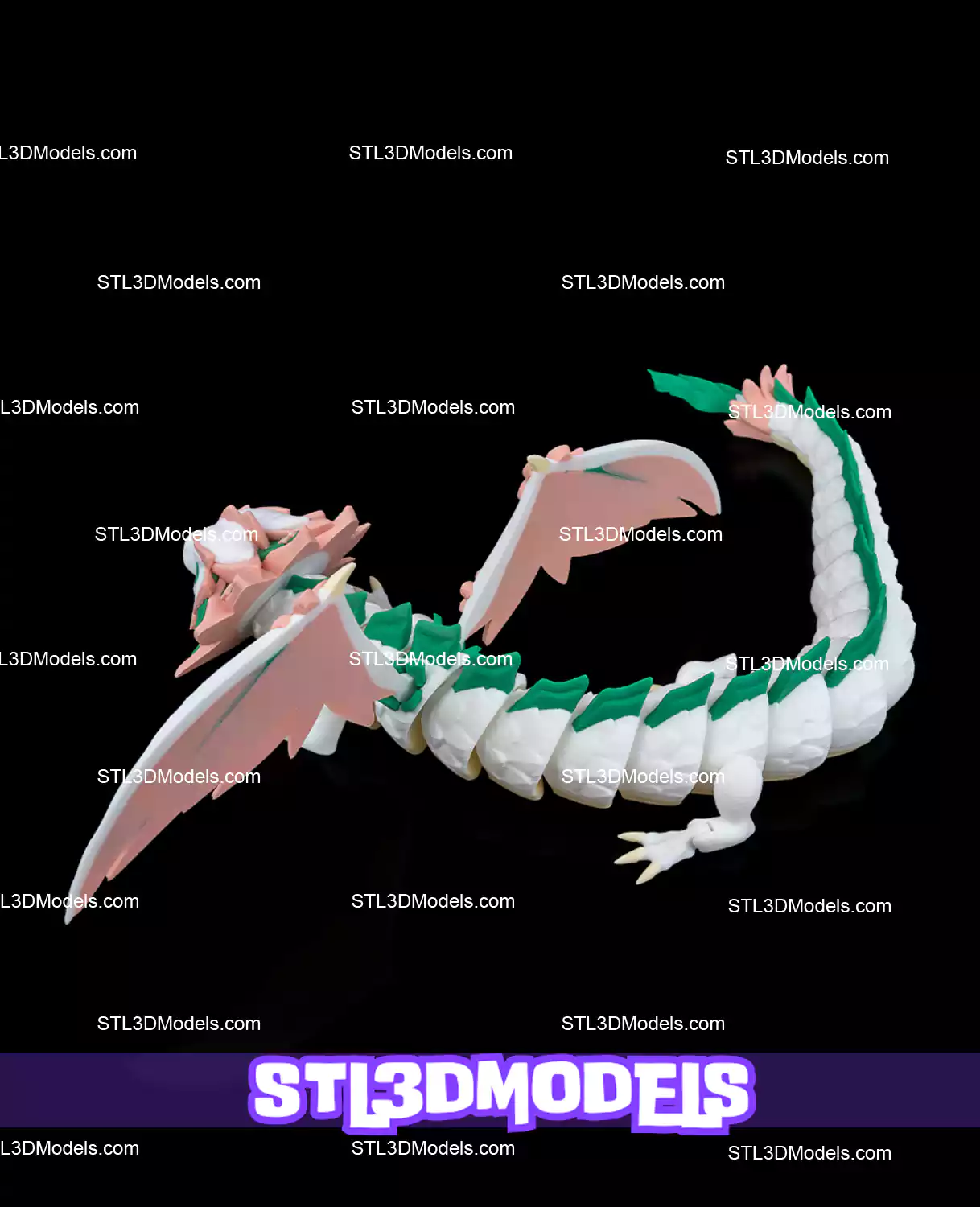 Floral Empress STL 3D Model Floral Empress STL 3D Model