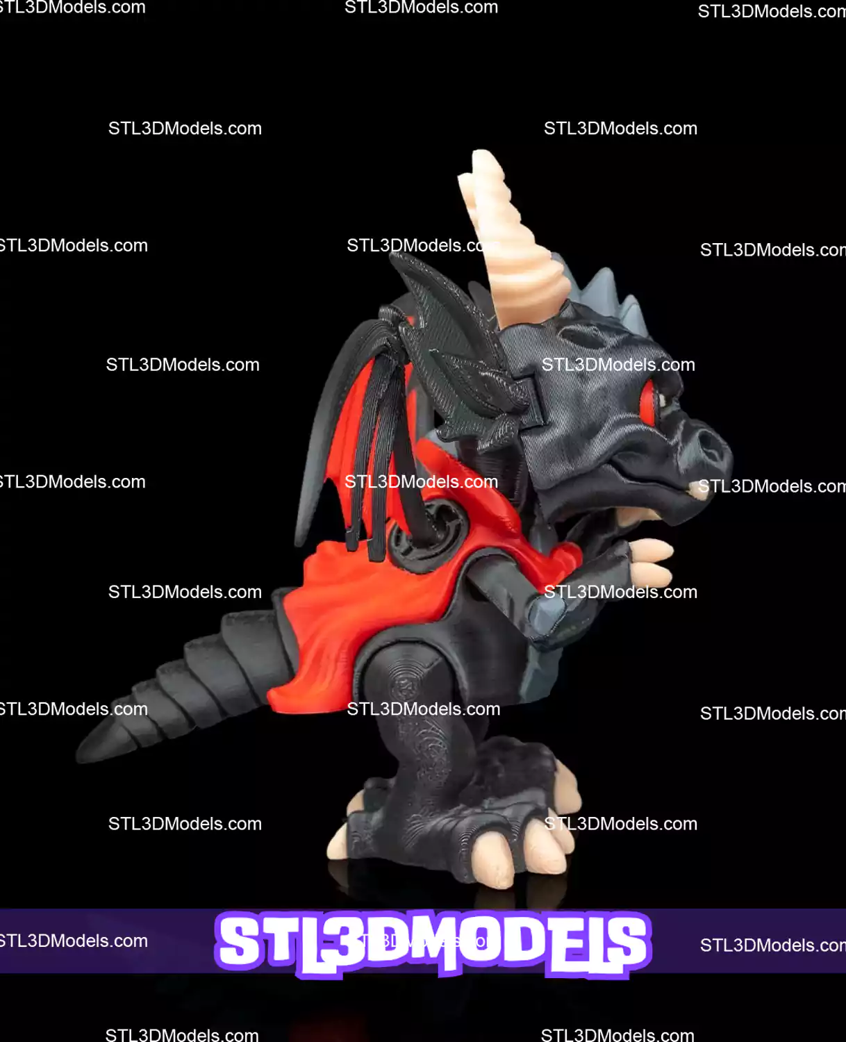 Night Fang STL 3D Model Night Fang STL 3D Model